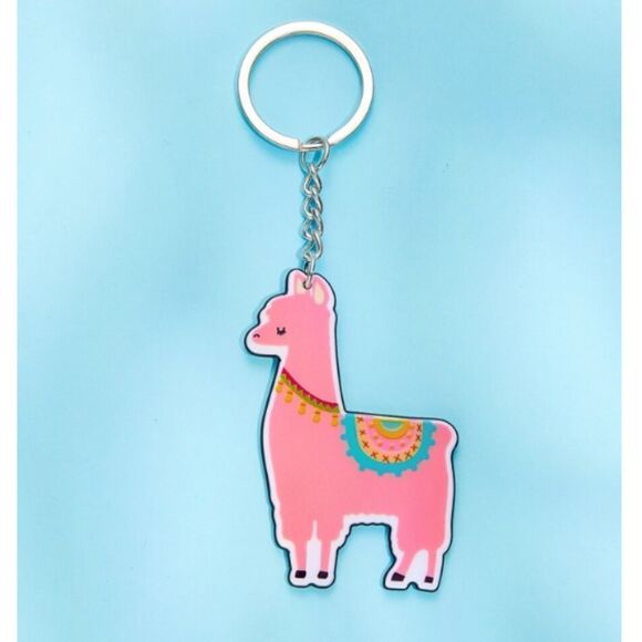 Alpaca 🦙 Pendant Keychain - Picture 3 of 3